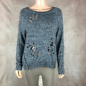 Gray Distressed Sweater EXPRESS Size SMALL
